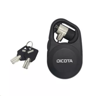 DICOTA sigurnosni kabel T-brava na uvlačenje, s ključem, utor 3x7 mm