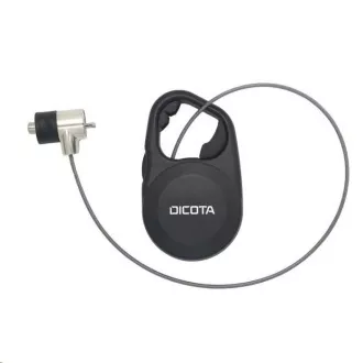 DICOTA sigurnosni kabel T-brava na uvlačenje, s ključem, utor 3x7 mm