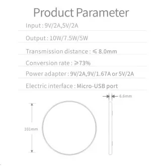 1stCOOL bežični aluminijski QI brzi punjač 5W 7, 5W 10W crni 1stCOOL bežični aluminijski QI brzi punjač 5W 7, 5W 10W crni