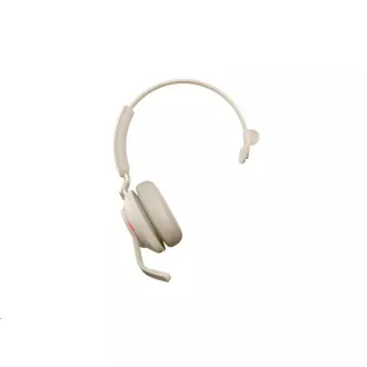 Jabra slušalice sa postoljem Evolve2 65, Link 380c MS, mono, bež - Raspakiran Jabra slušalice sa postoljem Evolve2 65, Link 380c MS, mono, bež - Raspakiran
