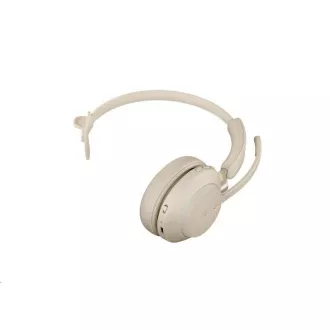 Slušalice Jabra Evolve2 65, Link 380c MS, mono, bež