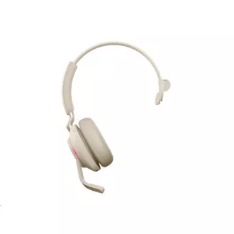 Jabra Evolve2 65 slušalice, Link 380a MS, mono, bež Jabra Evolve2 65 slušalice, Link 380a MS, mono, bež