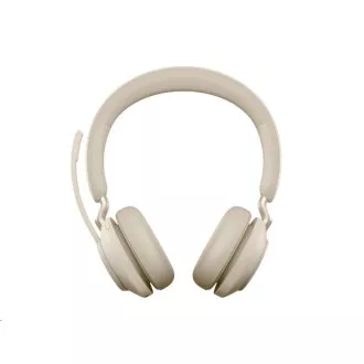 Slušalice Jabra Evolve2 65, Link 380c MS, stereo, bež