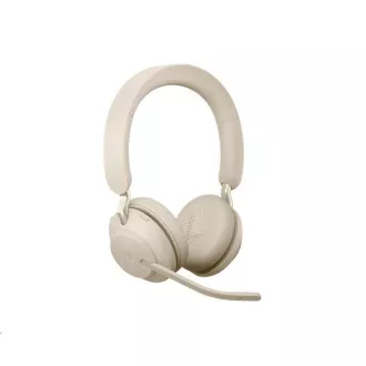 Slušalice Jabra Evolve2 65, Link 380c MS, stereo, bež