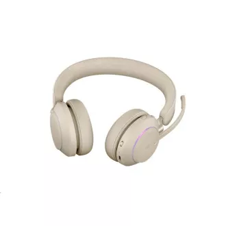 Slušalice Jabra Evolve2 65, Link 380c MS, stereo, bež