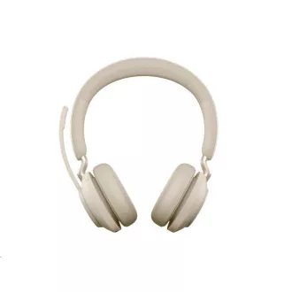 Jabra slušalice sa stalkom Evolve2 65, Link 380a MS, stereo, bež Jabra slušalice sa stalkom Evolve2 65, Link 380a MS, stereo, bež