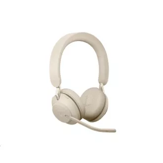 Jabra slušalice sa stalkom Evolve2 65, Link 380a MS, stereo, bež Jabra slušalice sa stalkom Evolve2 65, Link 380a MS, stereo, bež