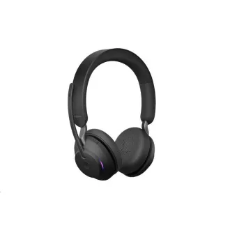 Jabra slušalice sa postoljem Evolve2 65, Link 380a MS, stereo, crne
