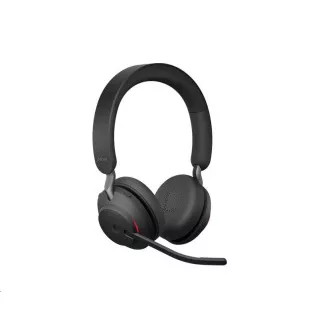 Jabra slušalice sa postoljem Evolve2 65, Link 380a MS, stereo, crne