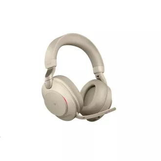 Jabra slušalice sa postoljem Evolve2 85, Link 380c MS, stereo, bež Jabra slušalice sa postoljem Evolve2 85, Link 380c MS, stereo, bež