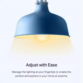TP-Link Tapo L510E pametna WiFi LED žarulja s prigušivanjem (bijela, 2700K, 806lm, 2,4 GHz, E27)