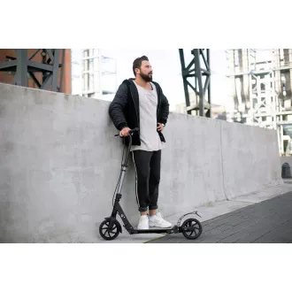 MOVINO X-Way sklopivi romobil s ručnom i nožnom kočnicom, crni MOVINO X-Way sklopivi romobil s ručnom i nožnom kočnicom, crni