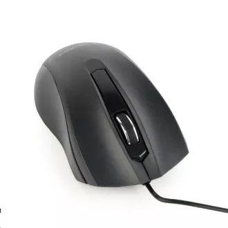 GEMBIRD miš MUS-3B-01, žičani, optički, 1000 dpi, USB, crni