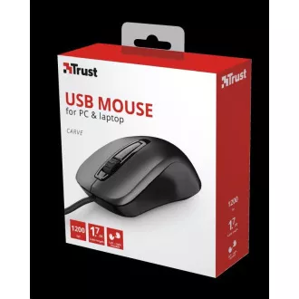 TRUST Mouse Carve USB miš TRUST Mouse Carve USB miš