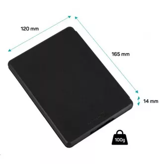 CONNECT IT torbica za Amazon New Kindle 2019 (10. gen.), crna
