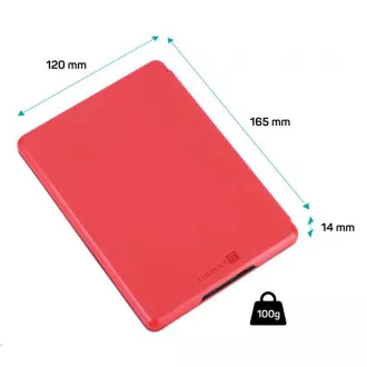 CONNECT IT torbica za Amazon New Kindle 2019 (10. gen.), crvena