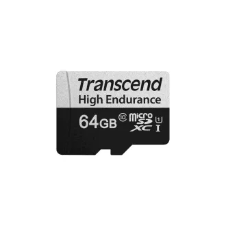 TRANSCEND MicroSDXC kartica 64GB 350V, visoka izdržljivost