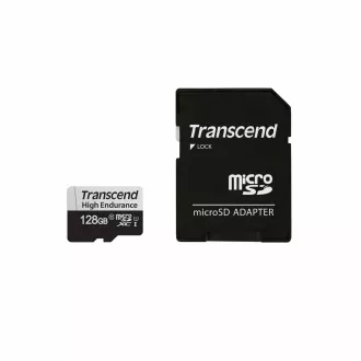 TRANSCEND MicroSDXC kartica 128GB 350V, visoka izdržljivost