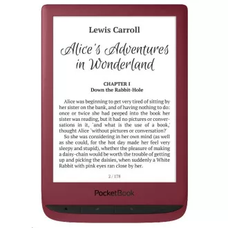POCKETBOOK 628 Touch Lux 5 - Ruby Red