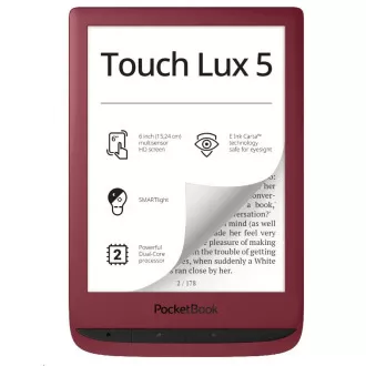 POCKETBOOK 628 Touch Lux 5 - Ruby Red
