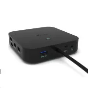 tec USB-C priključna stanica s dvostrukim zaslonom, isporuka snage 100 W