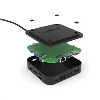 tec USB-C priključna stanica s dvostrukim zaslonom, isporuka snage 100 W tec USB-C priključna stanica s dvostrukim zaslonom, isporuka snage 100 W