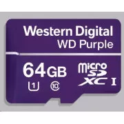WD MicroSDXC kartica 64 GB ljubičasta WDD064G1P0C klasa 10, 16 TBW