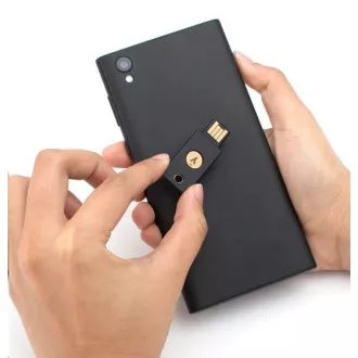 YubiKey 5 NFC - USB-A, ključ/token s višefaktorskom autentifikacijom (NFC, MIFARE), OpenPGP i podrškom za pametne kartice (2FA)