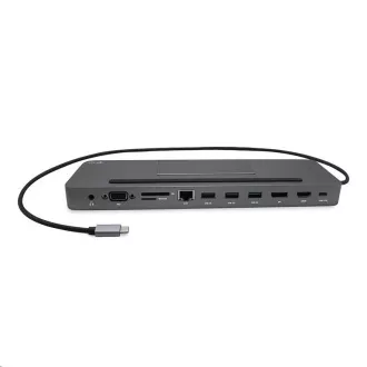 i-tec USB-C metalna ergonomska 4K 3x priključna stanica za zaslon + napajanje 85 W i-tec USB-C metalna ergonomska 4K 3x priključna stanica za zaslon + napajanje 85 W