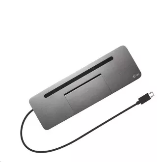 i-tec USB-C metalna ergonomska 4K 3x priključna stanica za zaslon + napajanje 85 W i-tec USB-C metalna ergonomska 4K 3x priključna stanica za zaslon + napajanje 85 W