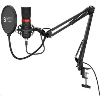 SPC Gear mikrofon SM950 Mikrofon za strujanje / USB / podesiva ruka / tipka za isključivanje zvuka / pop filter SPC Gear mikrofon SM950 Mikrofon za strujanje / USB / podesiva ruka / tipka za isključivanje zvuka / pop filter