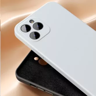 Baseus zaštitna maska od tekućeg silika gela za Apple iPhone 12 6.1'' tamno zelena