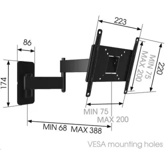 Vogel's MA2040 - TV ruka 3 zgloba S