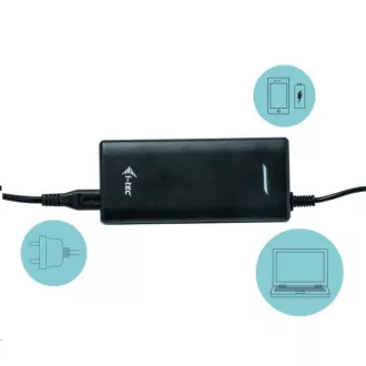 i-tec USB-C priključna stanica s dva zaslona, napajanje 100 W + univerzalni punjač 112 W