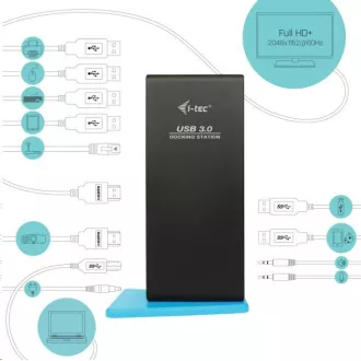 i-tec USB 3.0/USB-C dvostruka HDMI priključna stanica
