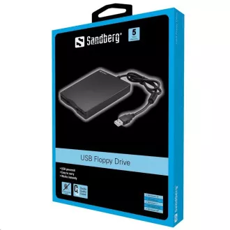 Sandberg vanjski USB disketni pogon 3,5"