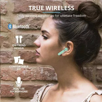 TRUST Primo Touch Bluetooth bežične slušalice - mint