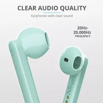 TRUST Primo Touch Bluetooth bežične slušalice - mint