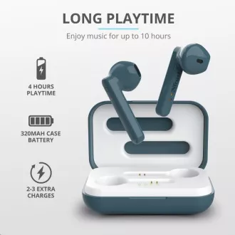 TRUST Primo Touch Bluetooth bežične slušalice - plave