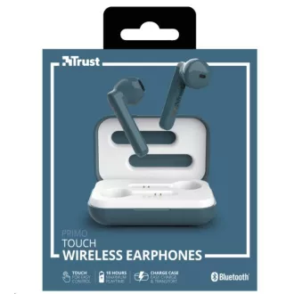 TRUST Primo Touch Bluetooth bežične slušalice - plave