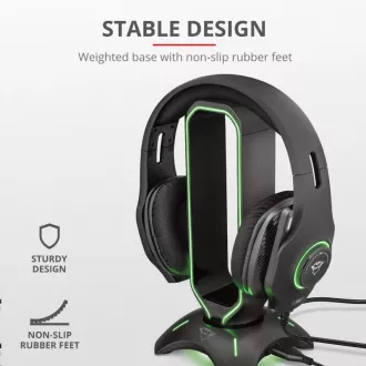 TRUST GXT 265 Cintar RGB stalak za slušalice