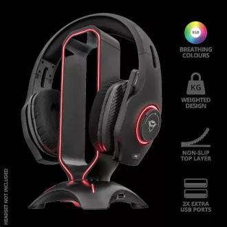 TRUST GXT 265 Cintar RGB stalak za slušalice