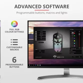 TRUST gaming miš GXT 960 Graphin Ultra lagani gaming miš