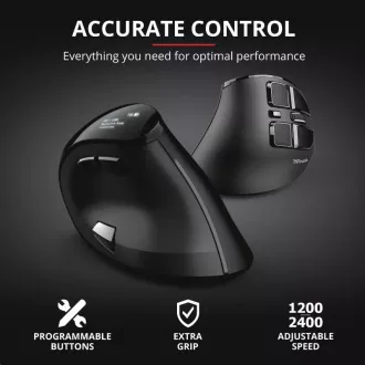 TRUST ergonomski miš Voxx punjivi ergonomski bežični miš TRUST ergonomski miš Voxx punjivi ergonomski bežični miš