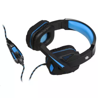 TRACER gaming slušalice s mikrofonom BATTLE HEROES Xplosive BLUE - Raspakiran