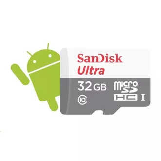 SanDisk MicroSDHC kartica 32GB Ultra (80MB/s, klasa 10 UHS-I, Android) SanDisk MicroSDHC kartica 32GB Ultra (80MB/s, klasa 10 UHS-I, Android)