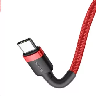 Baseus Cafule Series kabel za punjenje/podatkovni kabel USB-C na USB-C PD2.0 60W Flash 1m, crveni Baseus Cafule Series kabel za punjenje/podatkovni kabel USB-C na USB-C PD2.0 60W Flash 1m, crveni