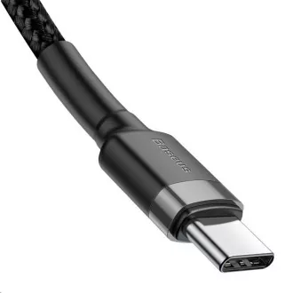 Baseus Cafule Series kabel za punjenje/podatkovni kabel USB-C na USB-C PD2.0 60W Flash 2m, sivo-crni