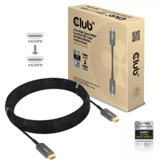 Club3D kabel Ultra brzi HDMI™ certificirani AOC kabel 8K60Hz, 4K120Hz, 10m Club3D kabel Ultra brzi HDMI™ certificirani AOC kabel 8K60Hz, 4K120Hz, 10m