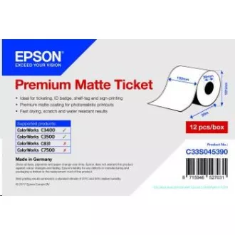 Epson Receipt-/vaucher rola (beskrajni), normalni papir, 102 mm